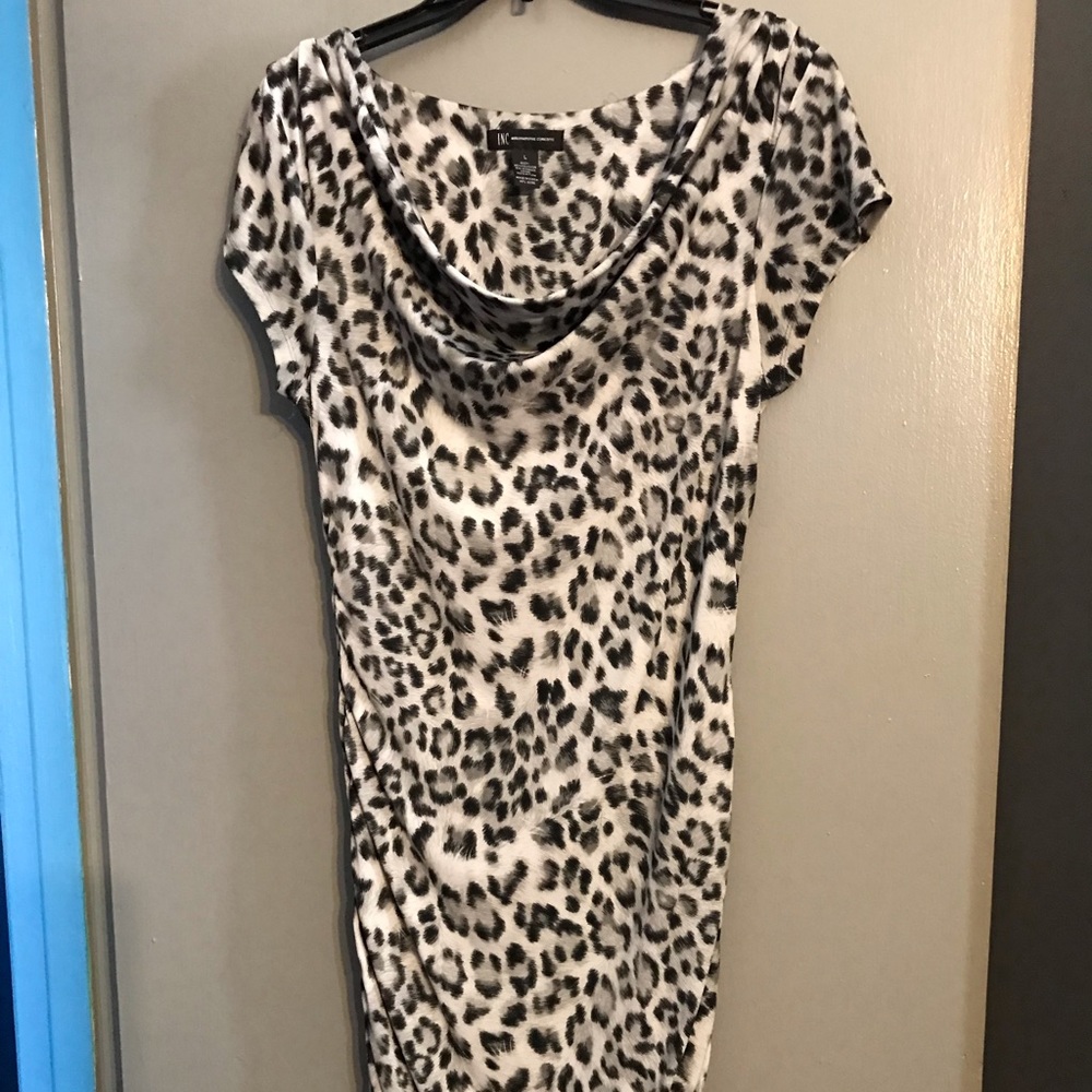 International Concepts Animal Print Bodycon Dress